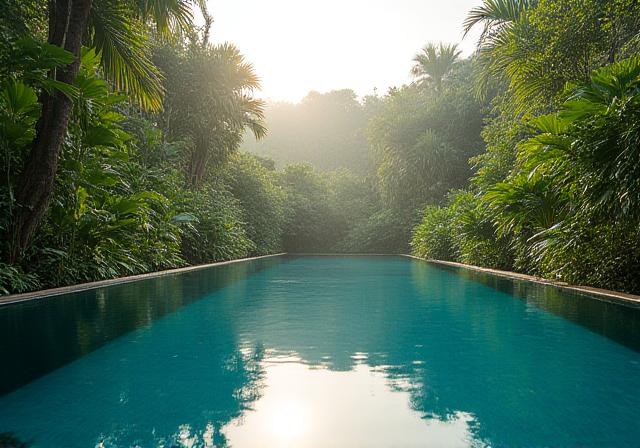 Resort de bienestar en la selva de Bali